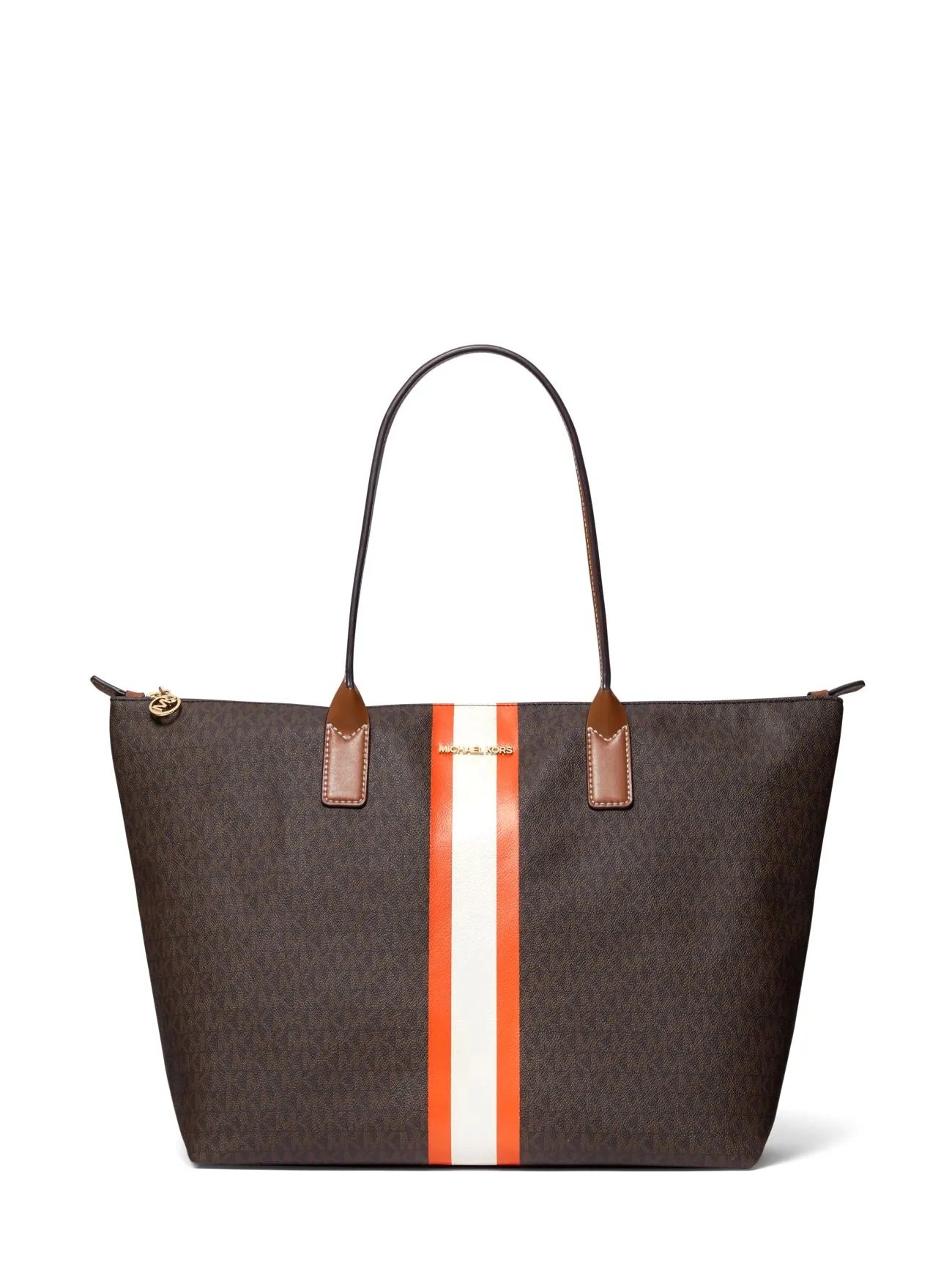 Michael Kors Large Logo Stripe Tote Bag sold by Ruumur