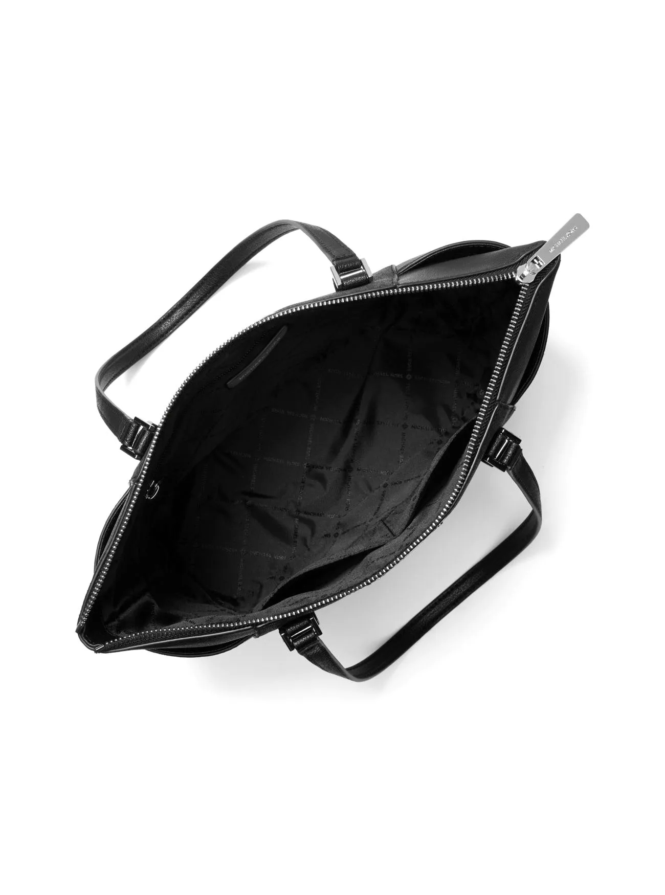 Charlotte Large Logo and Leather Top-Zip Tote Bag sold by Ruumur product image thumbnail 2