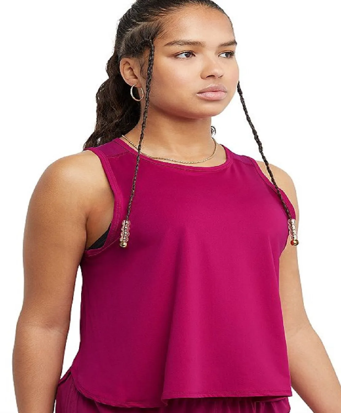 Champion Women's City Sport Drapey Tank Pink Size Medium sold by Ruumur