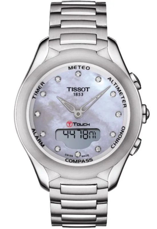 Tissot Women's T0752201110600 T-Touch Sol Quartz Watch sold by Ruumur
