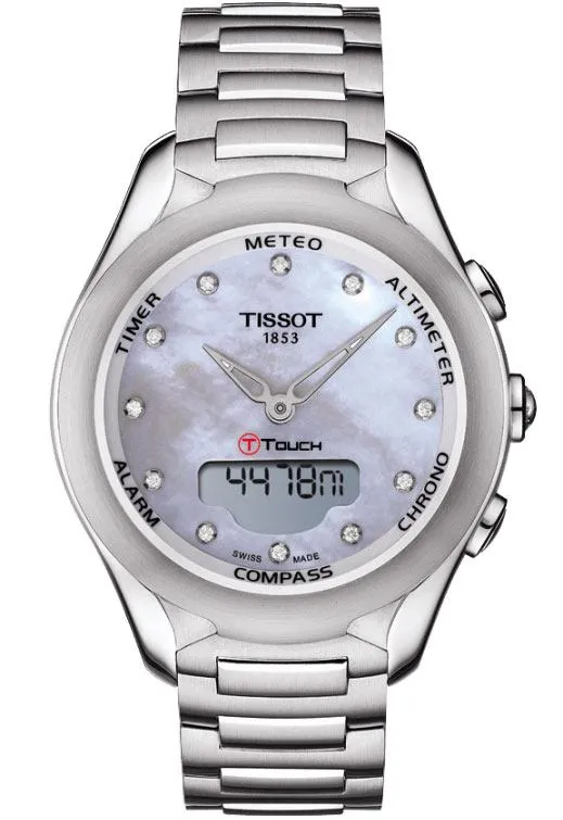 Tissot Women's T0752201110600 T-Touch Sol Quartz Watch sold by Ruumur