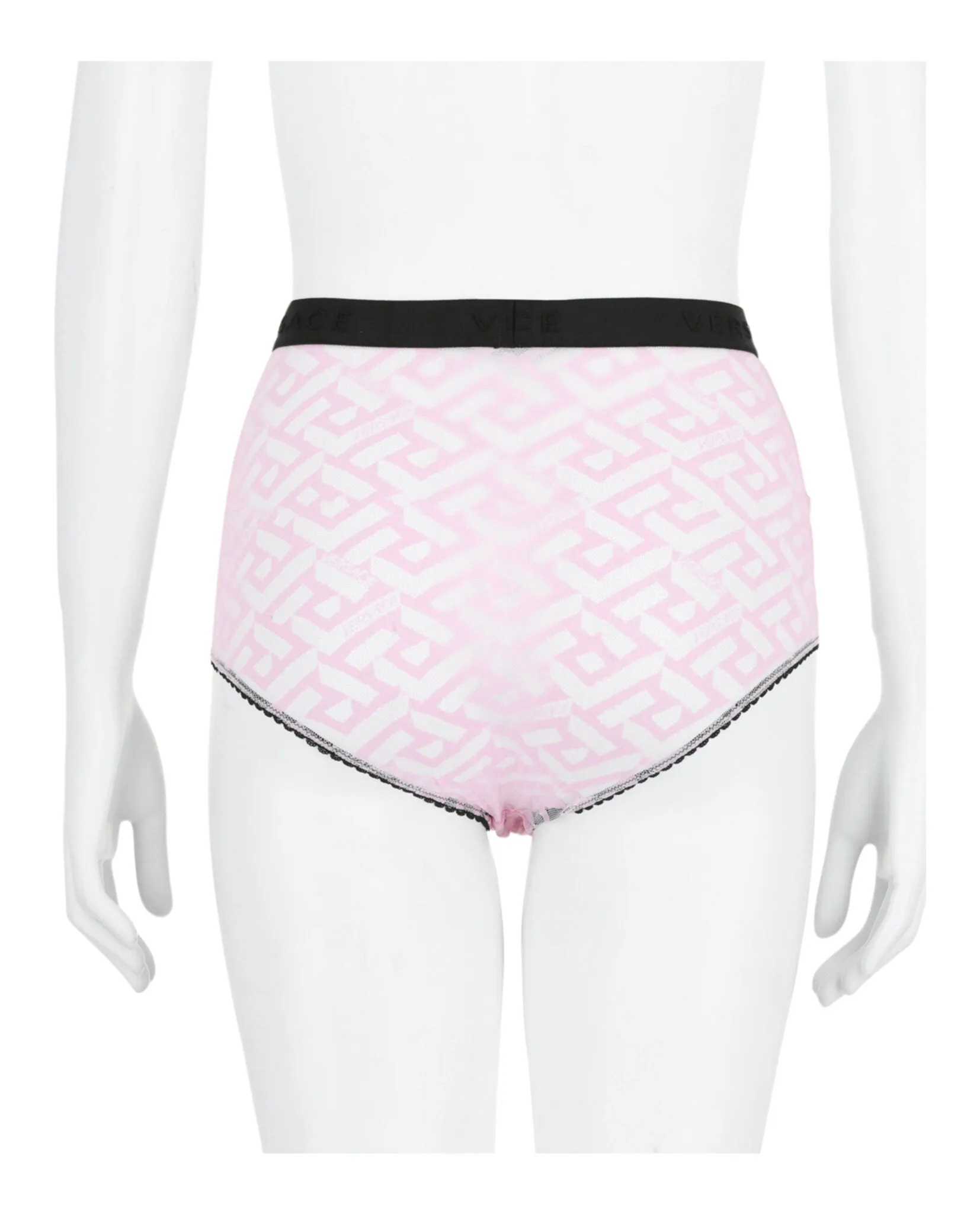 Versace La Greca-Print Tulle Briefs sold by Ruumur product image thumbnail 2