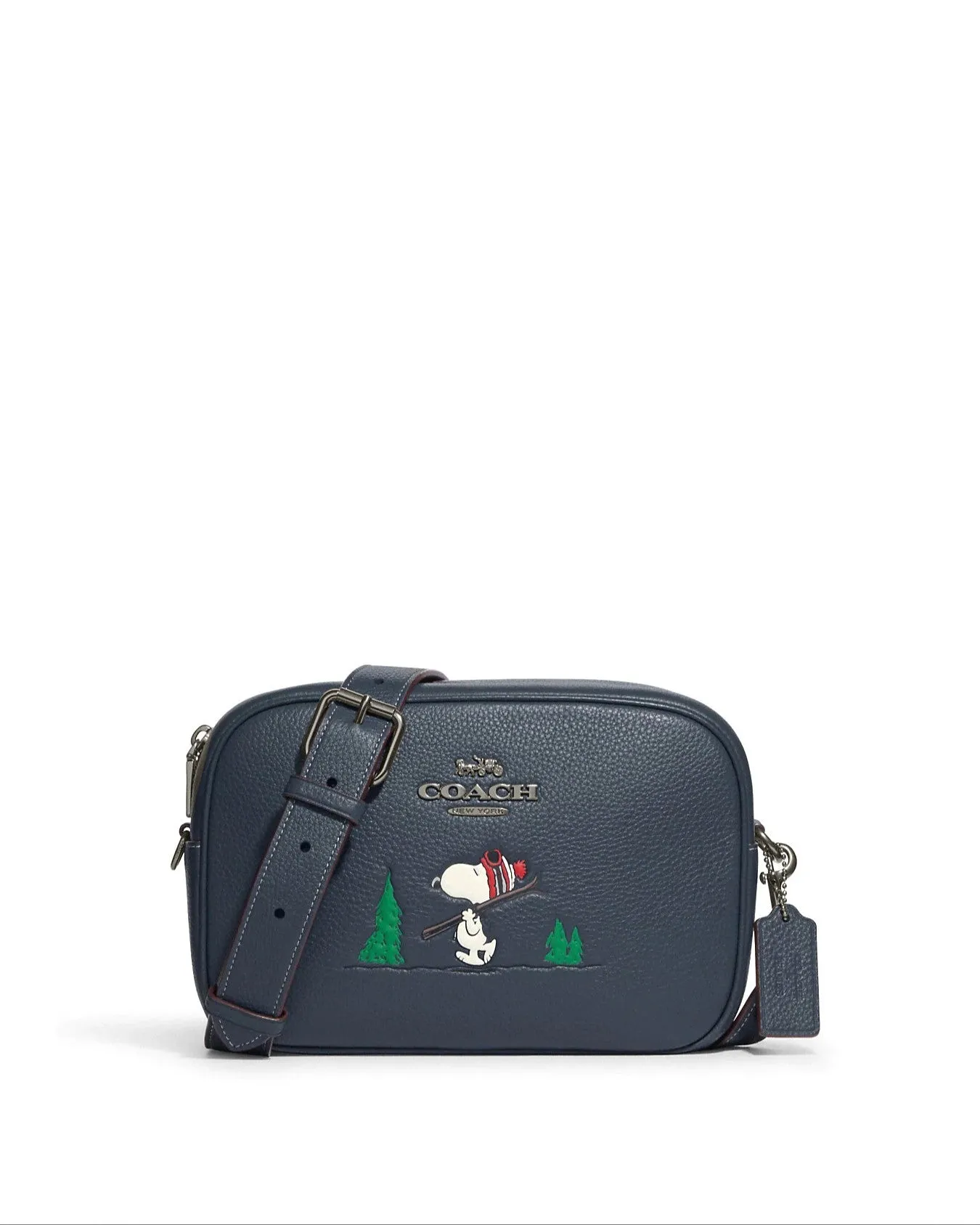 Coach Coach X Peanuts Jamie Camera Bag With Snoopy Ski Motif sold by Ruumur