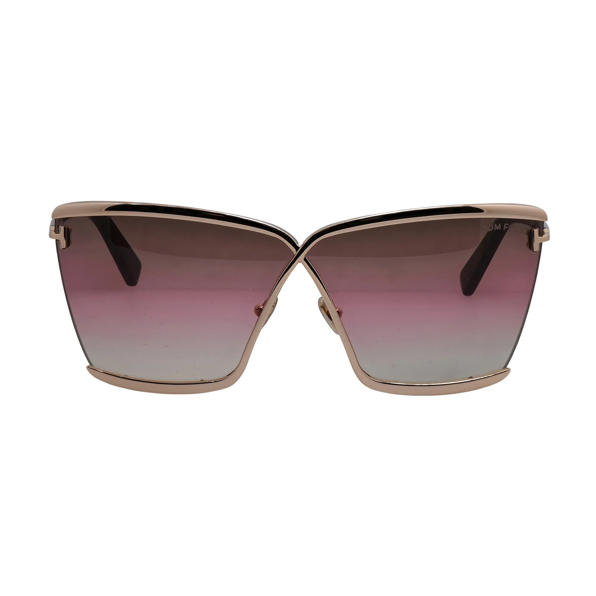Tom Ford Womens Gold Sunglasses TF_936_28F sold by Ruumur