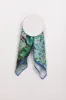 di firenze Silk Feel Flower Print Square Neck Scarf sold by Ruumur