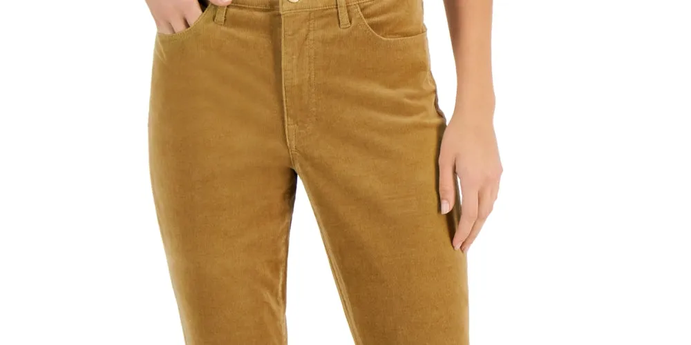 Tommy Hilfiger Women's Corduroy Skinny Ankle Pants Brown Size 14 sold by Ruumur product image thumbnail 4