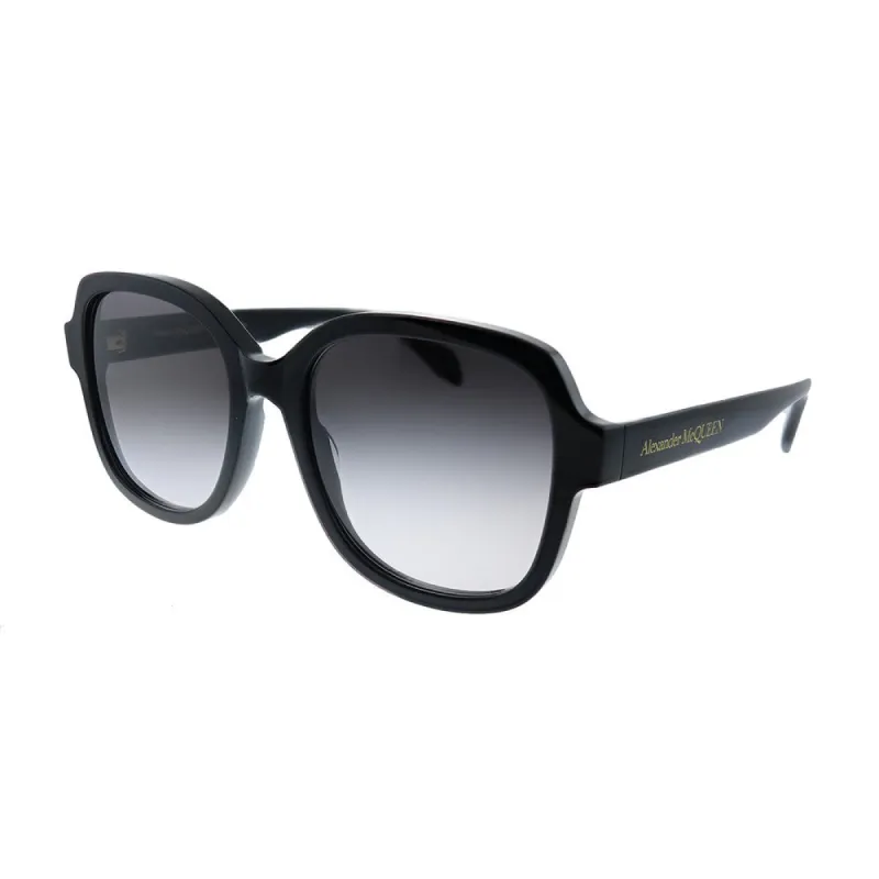 Alexander McQueen Womens Black Sunglasses AM_300S_001 sold by Ruumur
