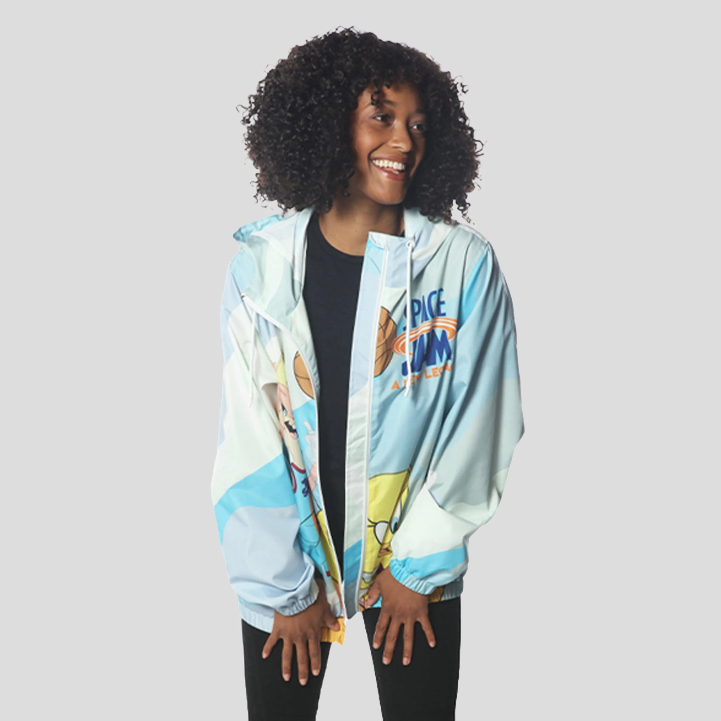 Members Only Women's Space Jam Windbreaker Jacket sold by Ruumur product image thumbnail 5