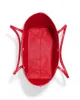 Coach Women's Khaki & Electric Red City Tote In Signature Canvas With Wild Strawberry sold by Ruumur