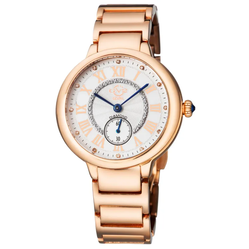 GV2 by Gevril Women's Rome 36mm Quartz Watch 12209B sold by Ruumur