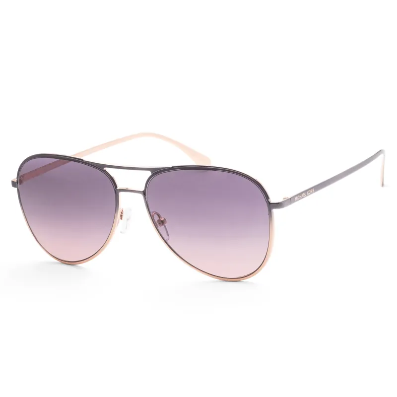 Michael Kors Women's Kona MK1089-1334I6 59mm Navy Rose Gold Gradient Sunglasses made by Ruumur