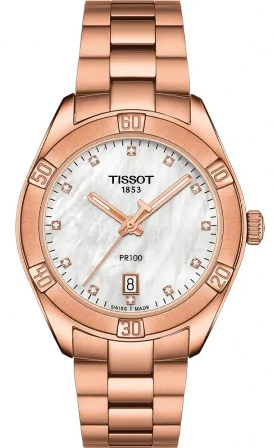 Tissot Women's T1019103311600 Sport Chic 36mm Quartz Watch sold by Ruumur