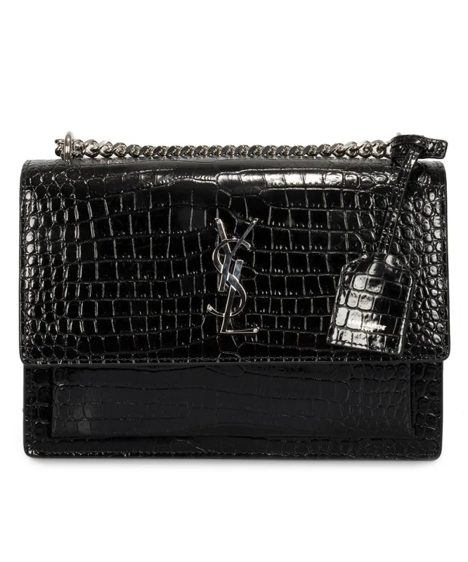 Saint Laurent Medium Sunset Monogram Shoulder Bag sold by Ruumur