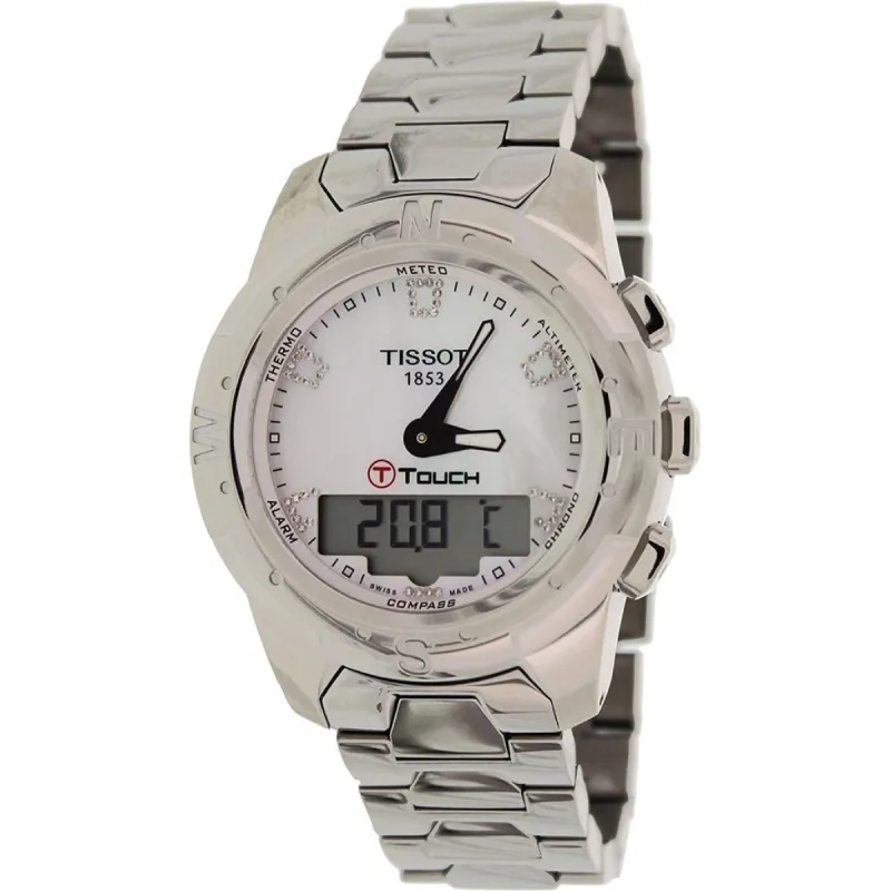 Tissot Women's T0472204411600 T-Touch II Quartz Watch sold by Ruumur