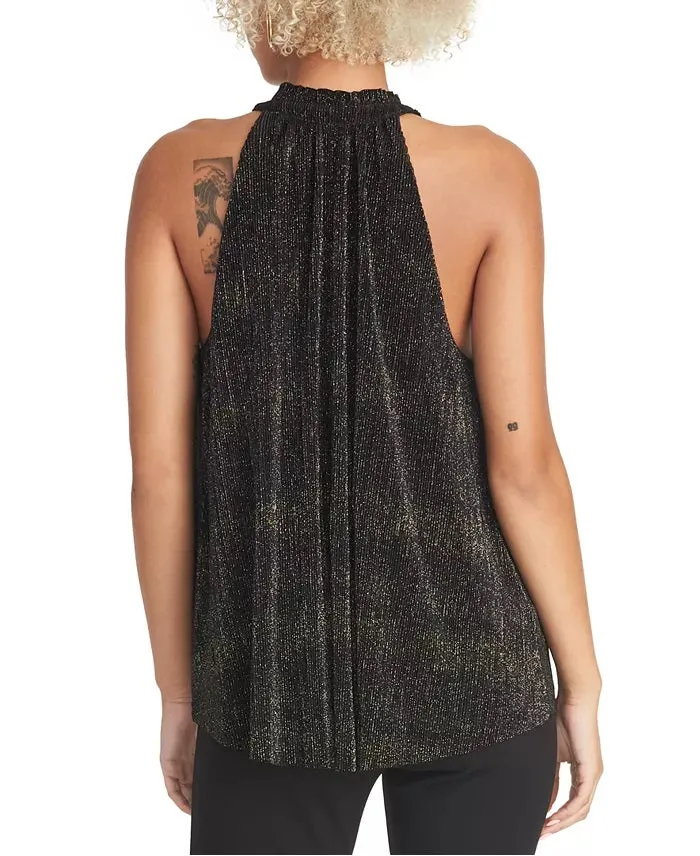 Rachel Rachel Roy Women's Metallic Halter Top Black Size Small sold by Ruumur product image thumbnail 2