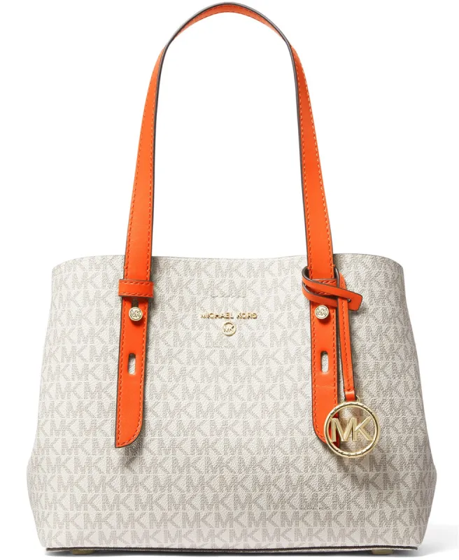 Michael Kors Women's Clementine Mel Small Signature Tote sold by Ruumur