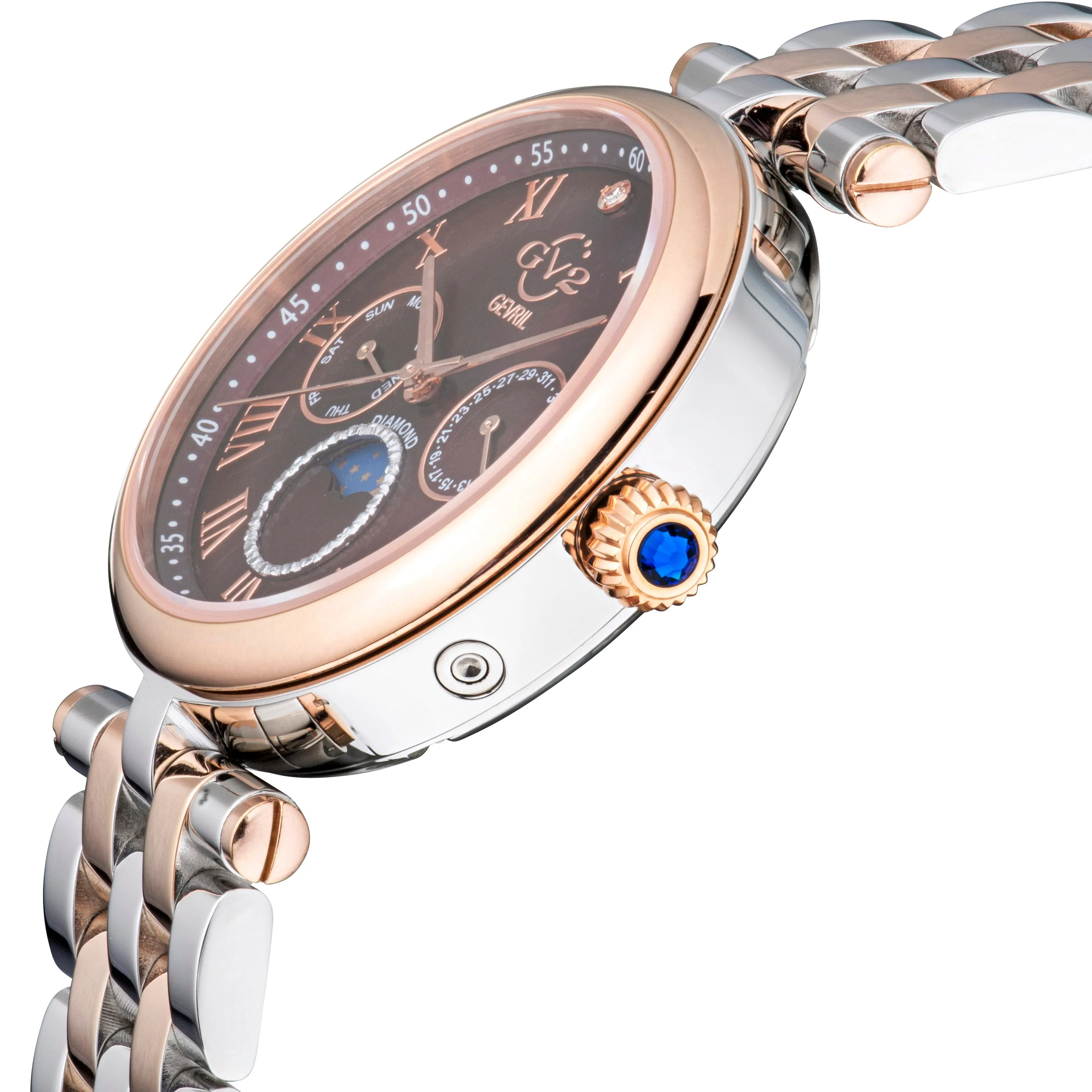 GV2 by Gevril Women's Florence 36mm Quartz Watch 12511 sold by Ruumur product image thumbnail 3