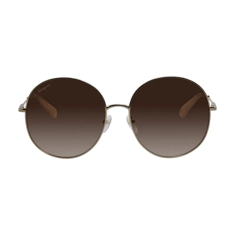 Salvatore Ferragamo Womens Gold Sunglasses SF_299S_703_60mm sold by Ruumur