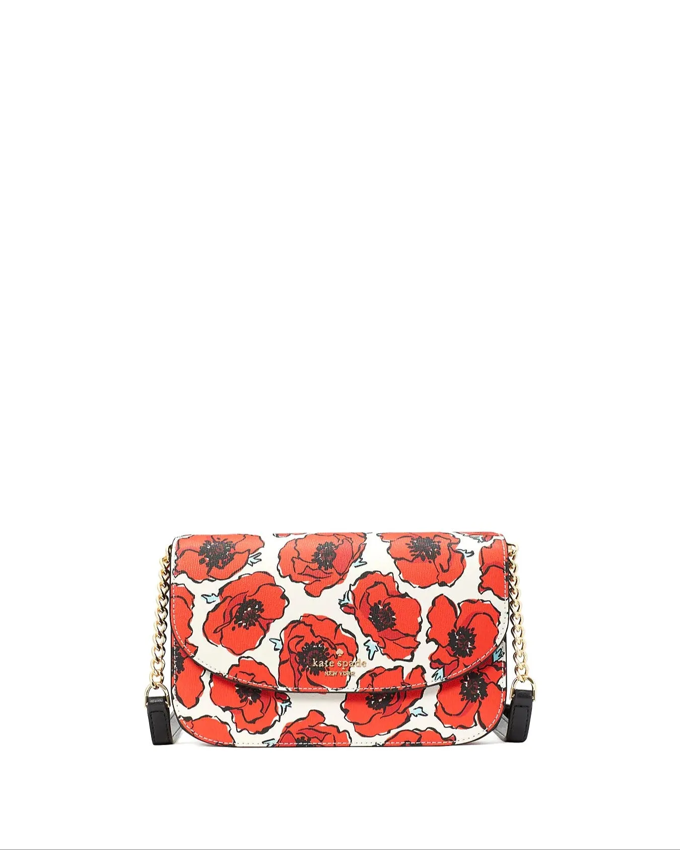 Kate Spade Kristi Poppy Printed Wallet On String sold by Ruumur