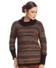 Angel Apparel Striped Detachable Sleeve Pullover sold by Ruumur
