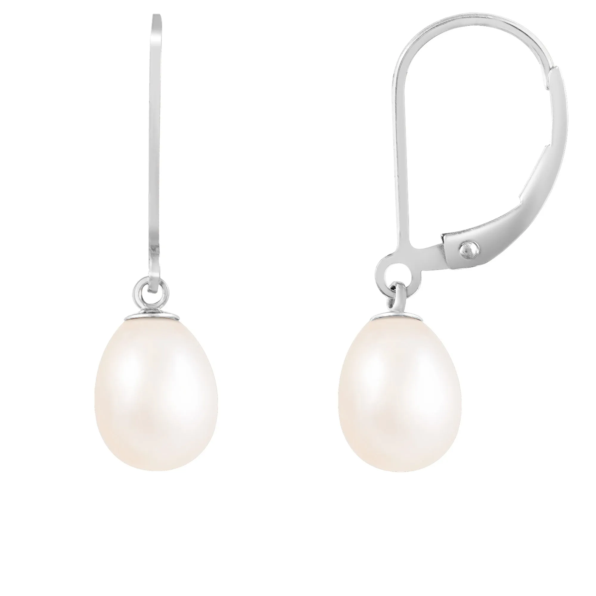 Splendid Pearls Silver Pearl Leverbacks sold by Ruumur product image thumbnail 2