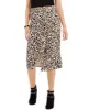 Thalia Women's Straight & Pencil Leopard Print Skirt Brown Size Small sold by Ruumur