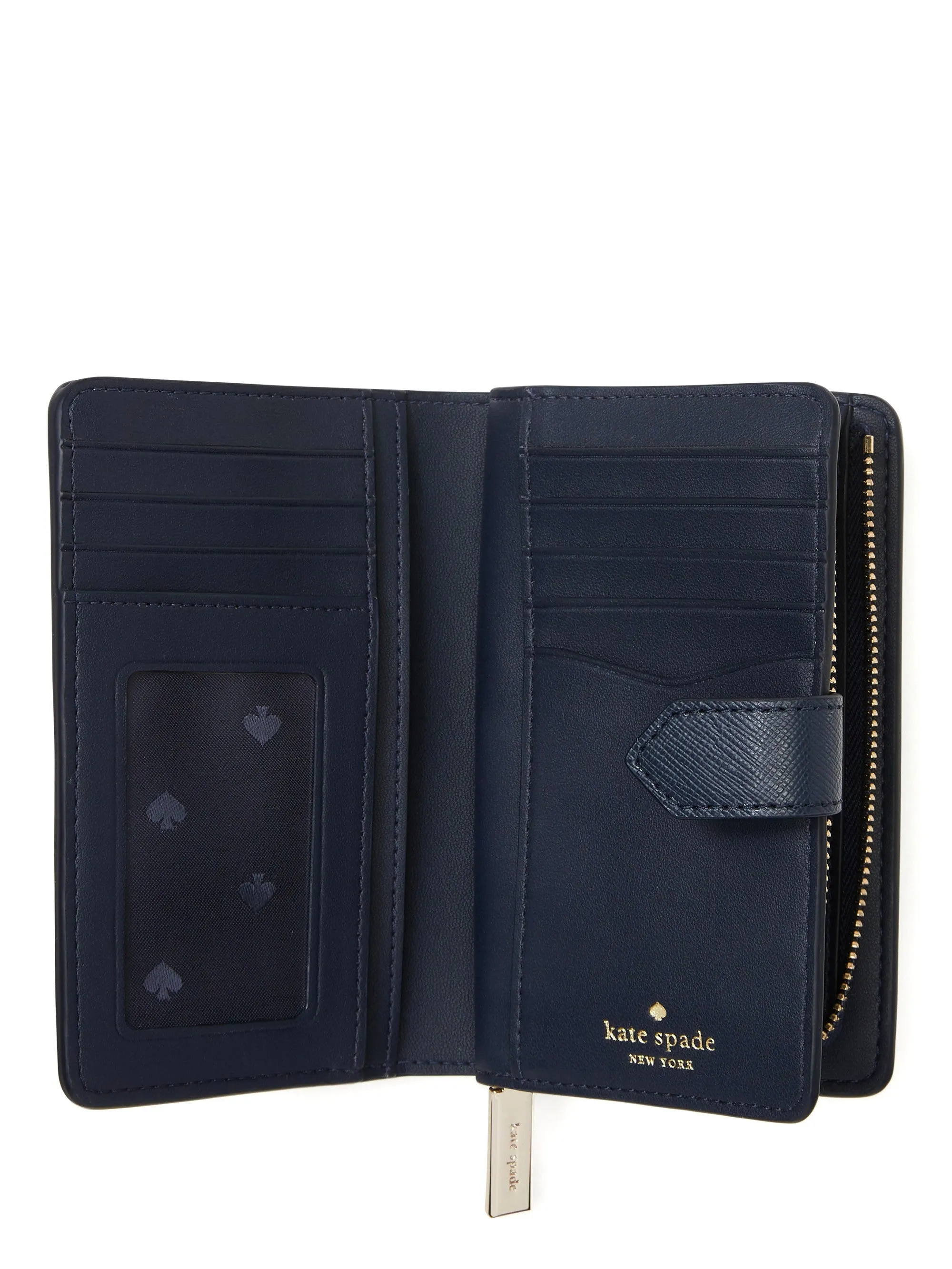 Kate Spade Staci Large White Apple Compartment Bifold Wallet sold by Ruumur product image thumbnail 3