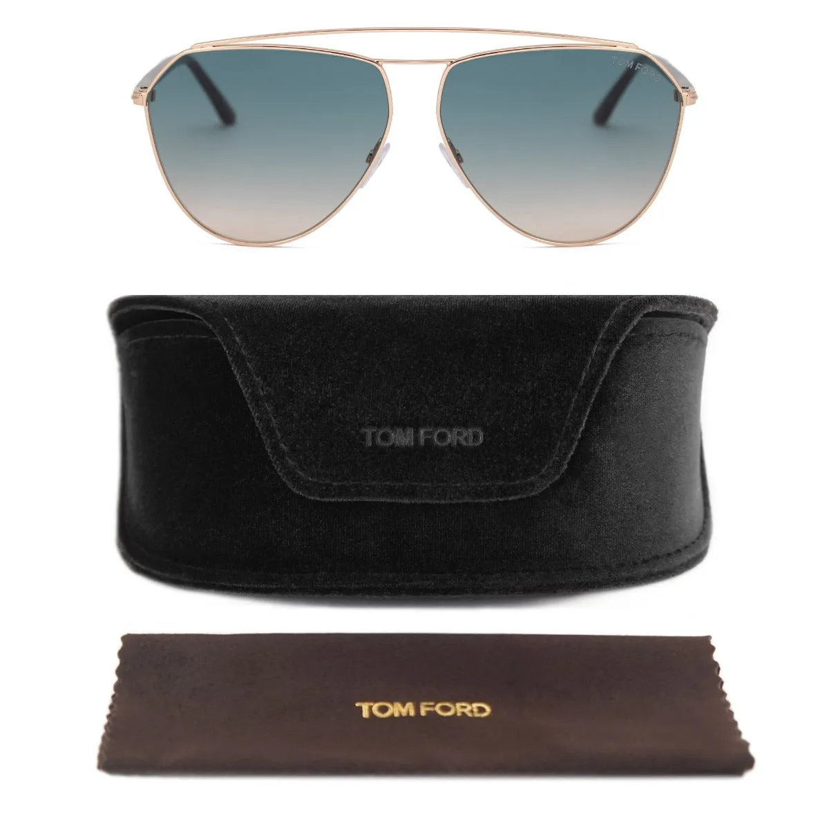 Tom Ford Aviator Sunglasses FT0681 28P 63 sold by Ruumur product image thumbnail 5