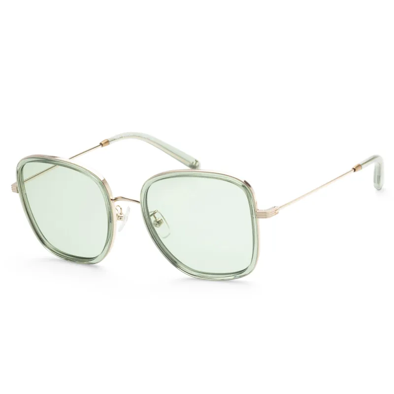Tory Burch Women's Fashion TY6101-3361-2-53 53mm Transparent Green Sunglasses sold by Ruumur
