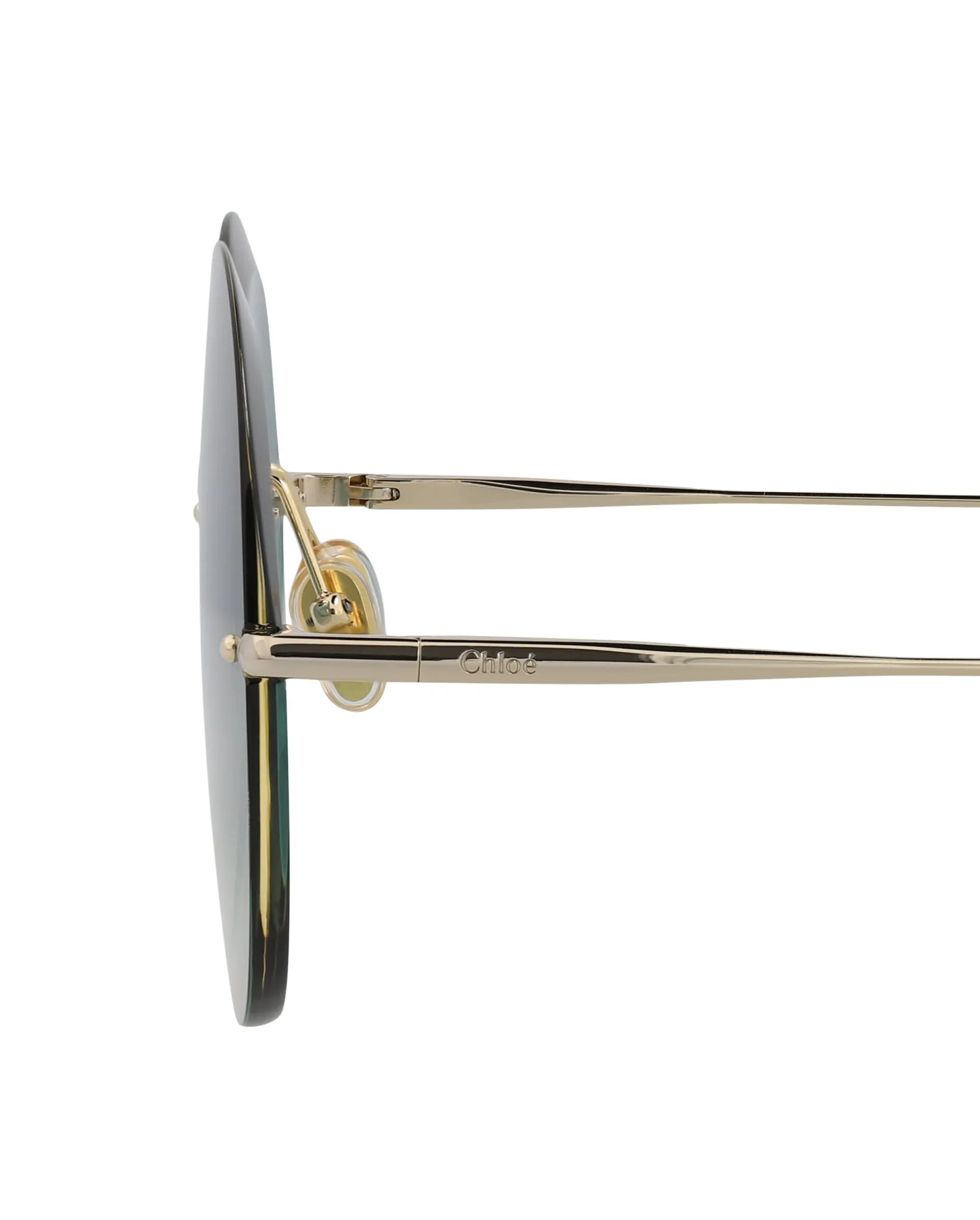 Chloe Round-Frame Metal Sunglasses, Style # CH0063S-30011429003 sold by Ruumur product image thumbnail 4