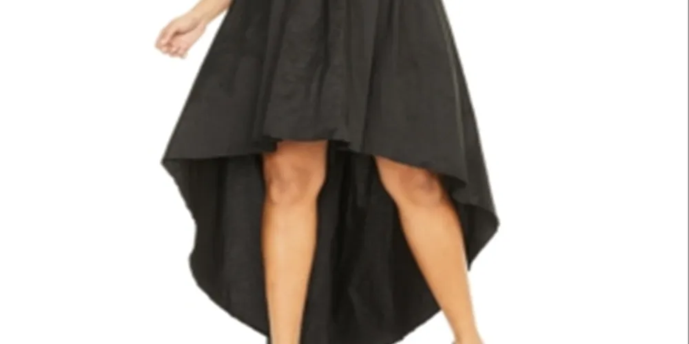 B. Darlin Women's Trendy Plus High Low Dress Black Size 20 sold by Ruumur product image thumbnail 3