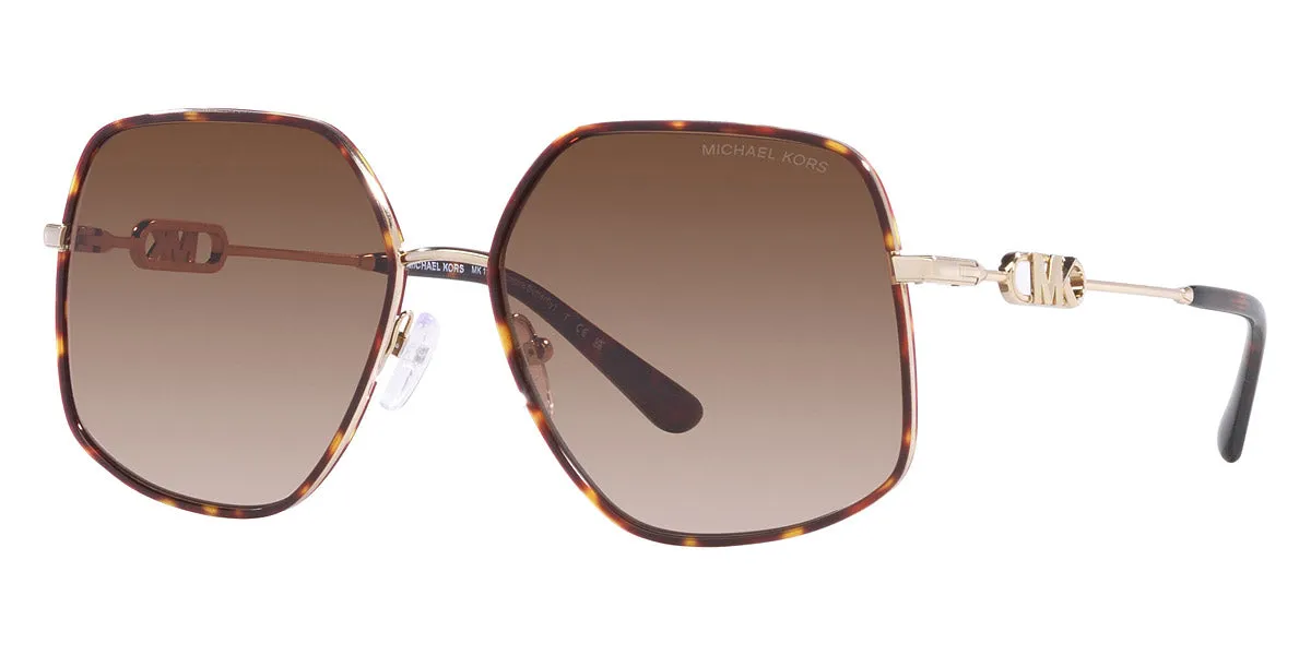 Michael Kors Women's Empire 59mm Gold Tortoise Sunglasses MK1127J-101413-59 sold by Ruumur