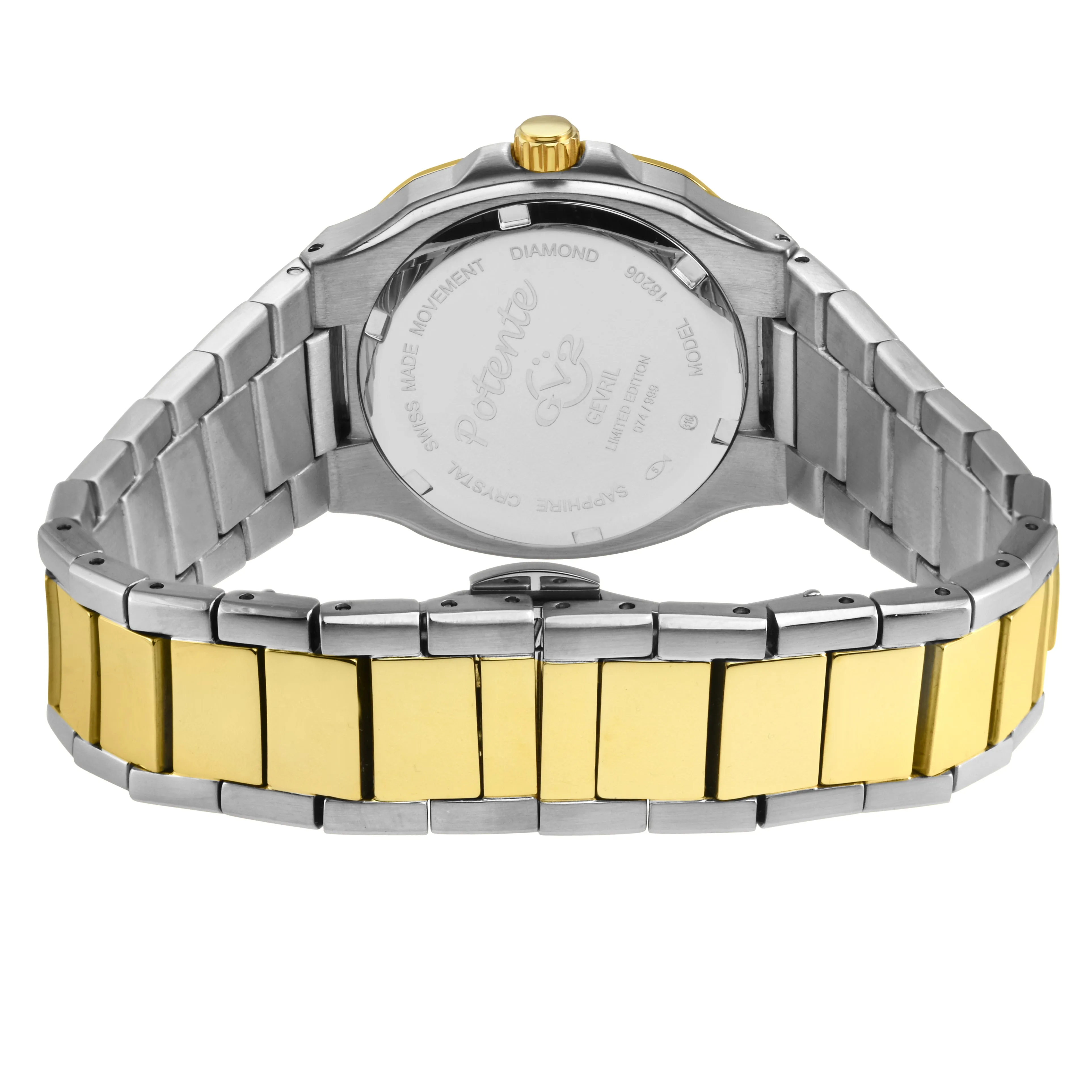 GV2 by Gevril Women's Potente 33mm Quartz Watch 18203B sold by Ruumur product image thumbnail 3