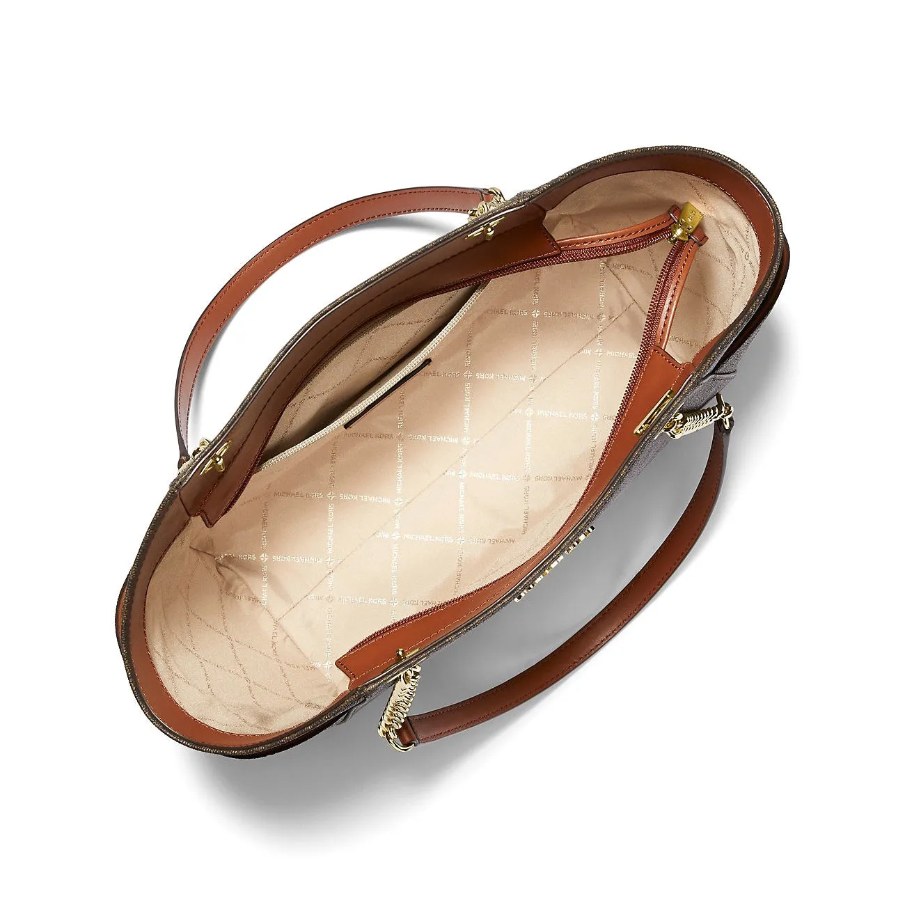 Michael Kors Women's Jet Set Large Signature Logo Shoulder Bag sold by Ruumur product image thumbnail 4