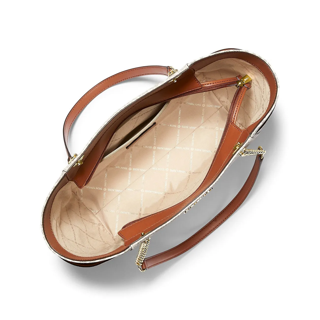 Michael Kors Women's Jet Set Large Signature Logo Shoulder Bag sold by Ruumur product image thumbnail 2