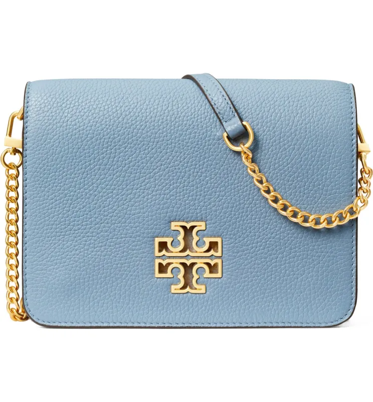Tory Burch Blue Cloud Britten Combo Crossbody sold by Ruumur