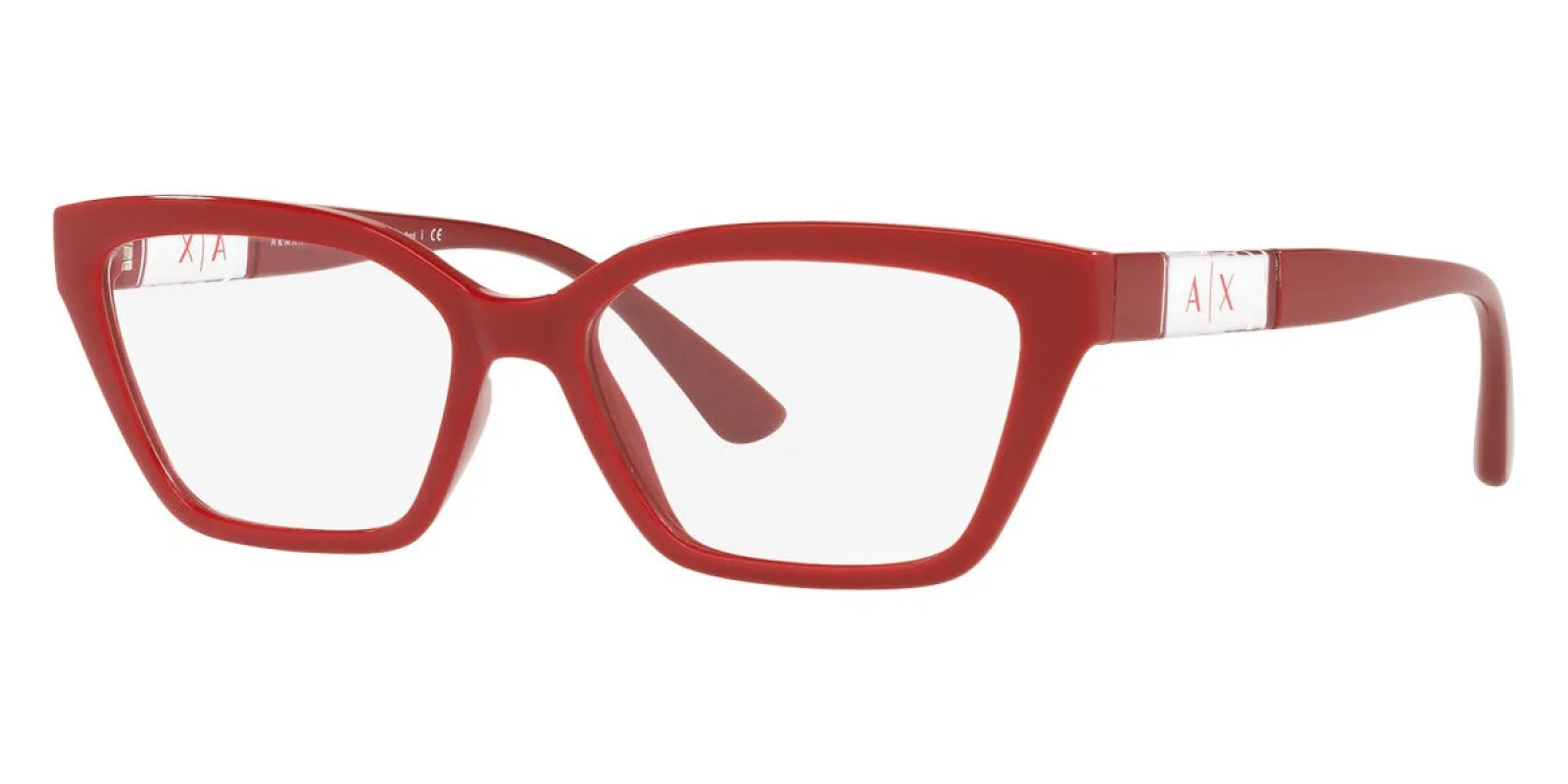 Armani Exchange Women's 54mm Shiny Red Opticals AX3092-8088-54 sold by Ruumur