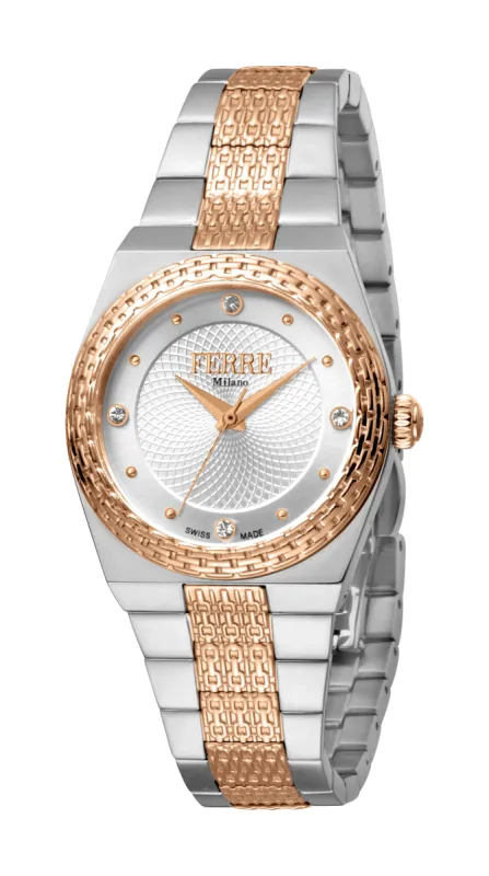 Ferre Milano Women's Claudia 30mm Quartz Watch FM1L091M0051 made by Ruumur