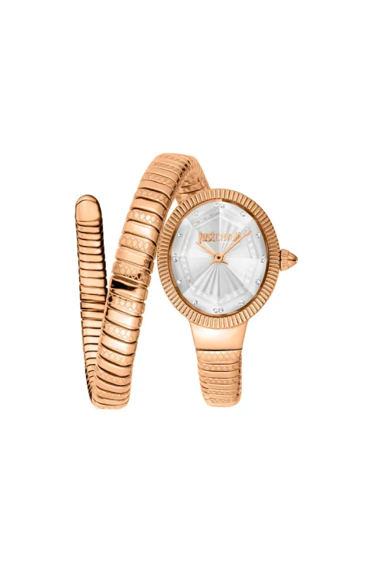 Just Cavalli Women's JC1L268M0045 Signature Snake Ardea 22mm Quartz Watch sold by Ruumur