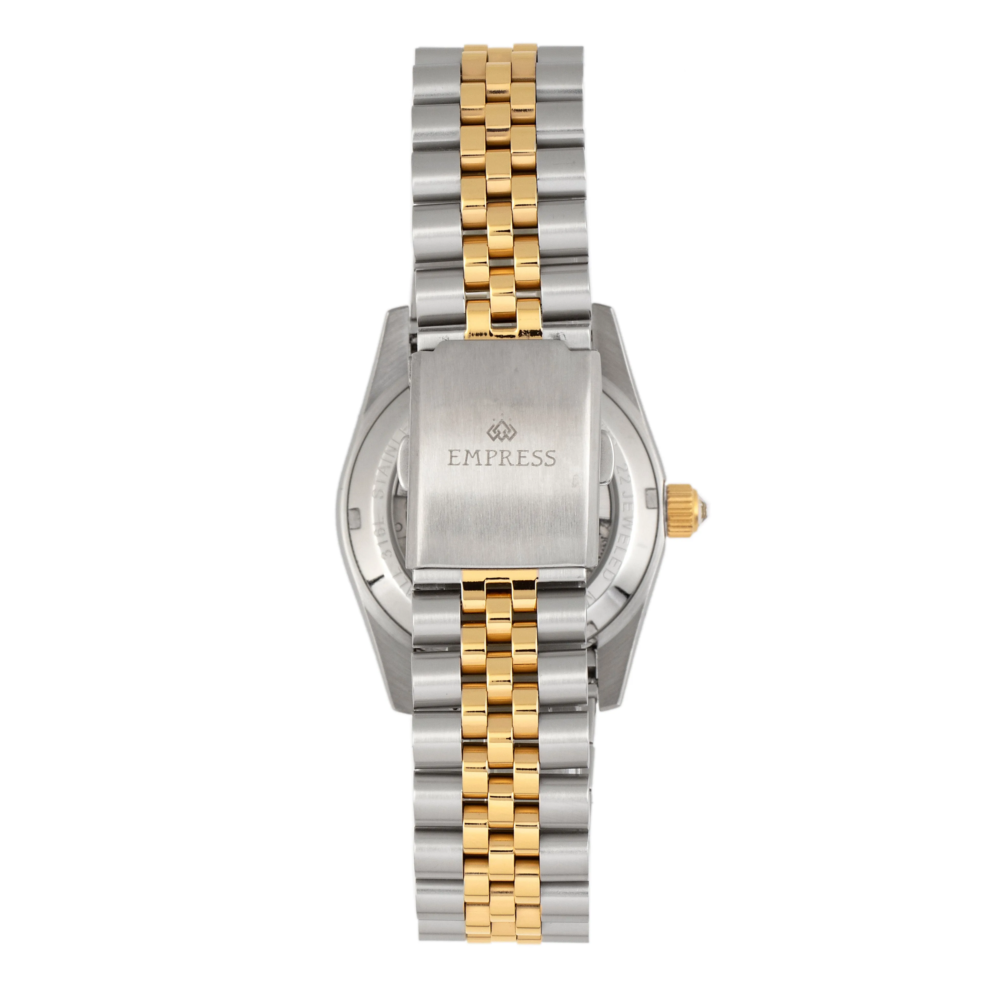 Empress Constance Automatic Bracelet Watch w/Date - Silver/Gold sold by Ruumur product image thumbnail 2