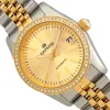 Empress Constance Automatic Bracelet Watch w/Date - Silver/Gold sold by Ruumur