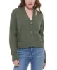 Calvin Klein Women's Cutout V Neck Cardigan Green Size Large sold by Ruumur