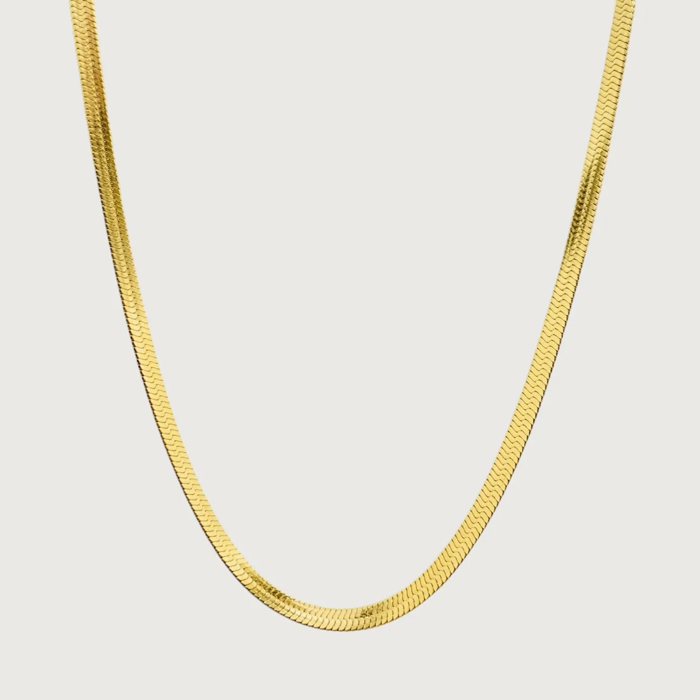 4MM Elegant Chain Hypoallergenic Necklace sold by Ruumur product image thumbnail 3