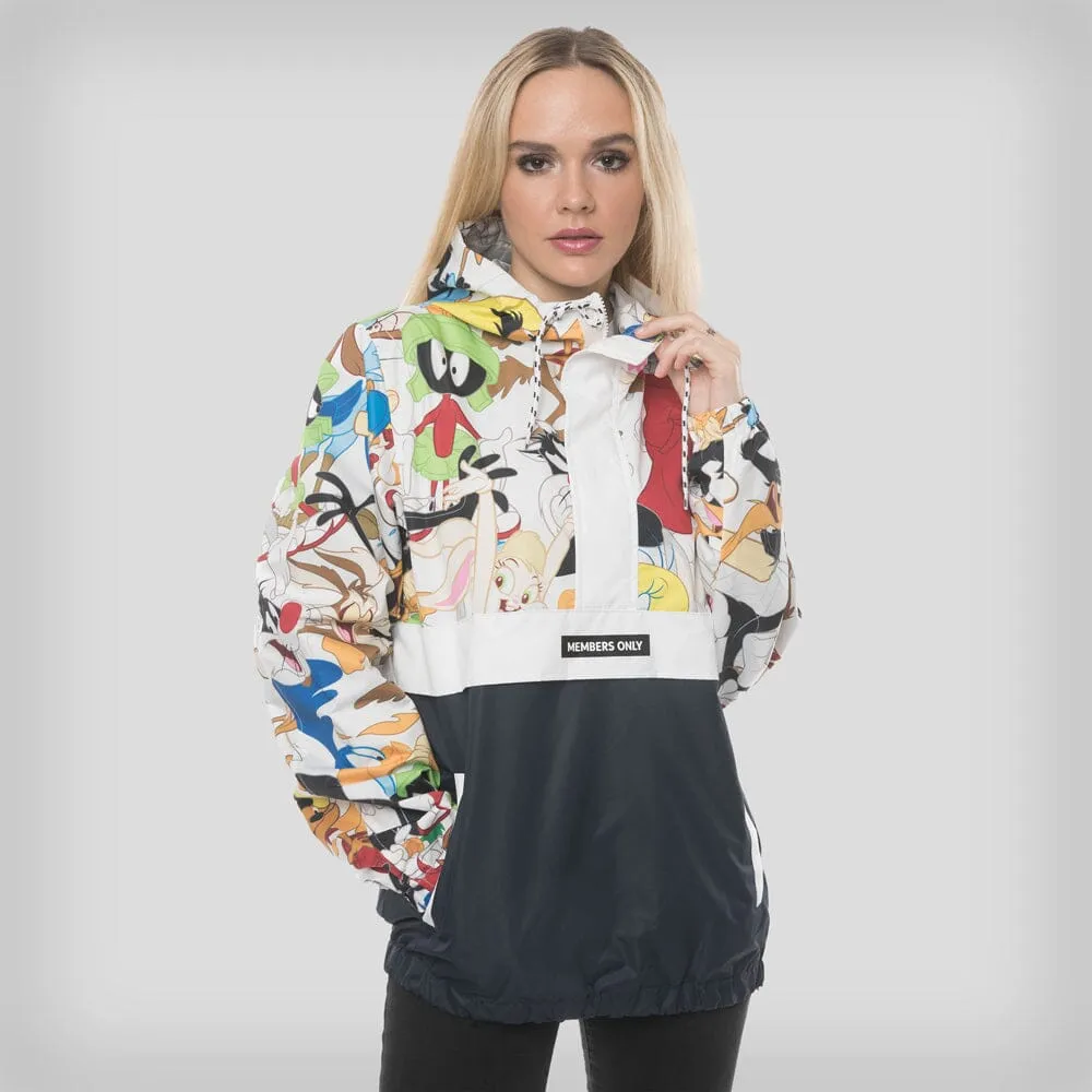 Members Only Women's Looney Tunes Collab Popover Oversized Jacket sold by Ruumur product image thumbnail 5