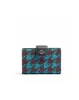 Coach Medium Corner Zip Wallet With Houndstooth Print sold by Ruumur