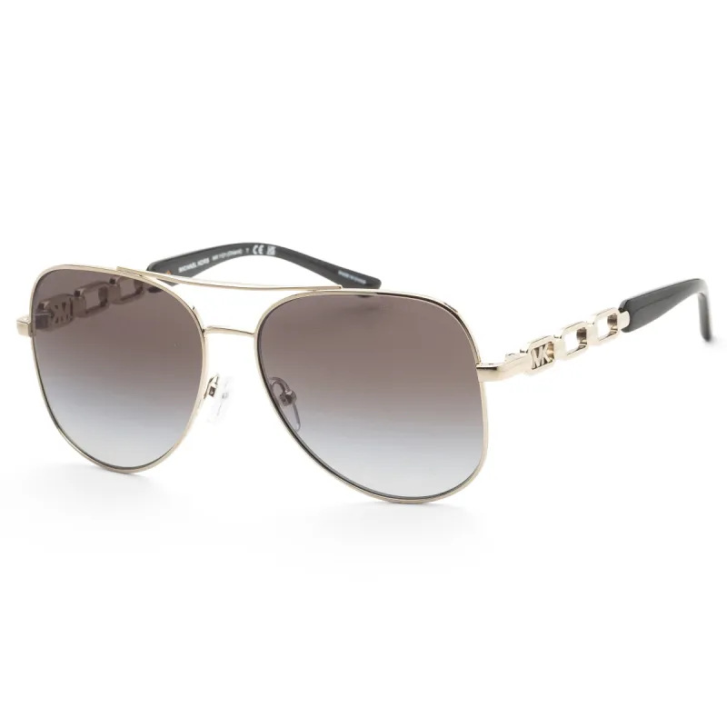 Michael Kors Women's Chianti 58mm Light Gold Sunglasses MK1121-10148G-58 sold by Ruumur