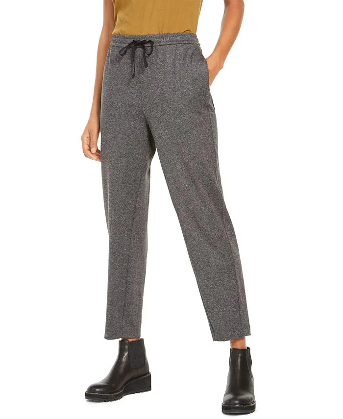 Eileen Fisher Women's Cropped Pull on Pants Gray Size Large sold by Ruumur