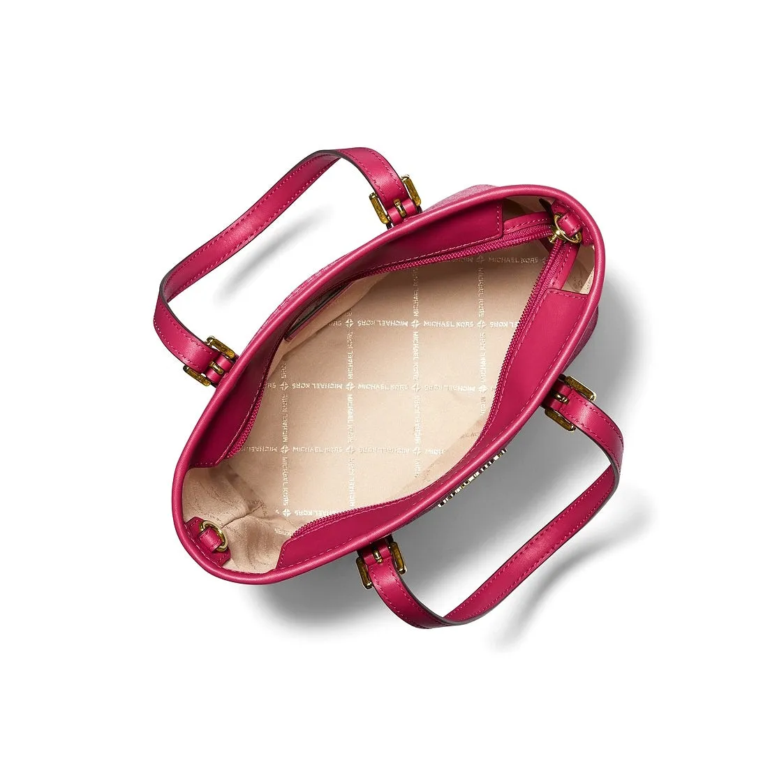 Michael Kors Women's Jet Set Travel Extra-Small Logo Top-Zip Tote Bag sold by Ruumur product image thumbnail 3