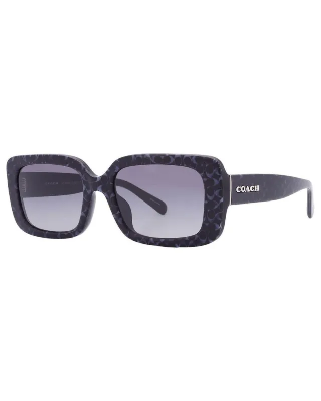 Coach Women's 54mm Grey Pearl Signature C Sunglasses HC8380U-55208G-54 sold by Ruumur