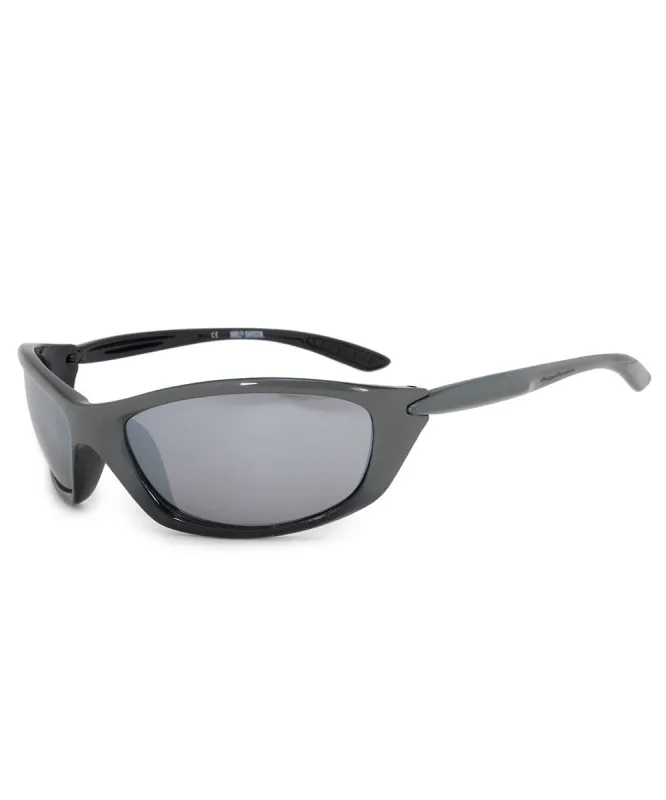 Harley Davidson Rectangle Sunglasses HDS0616 GRY 3F 62 made by Ruumur